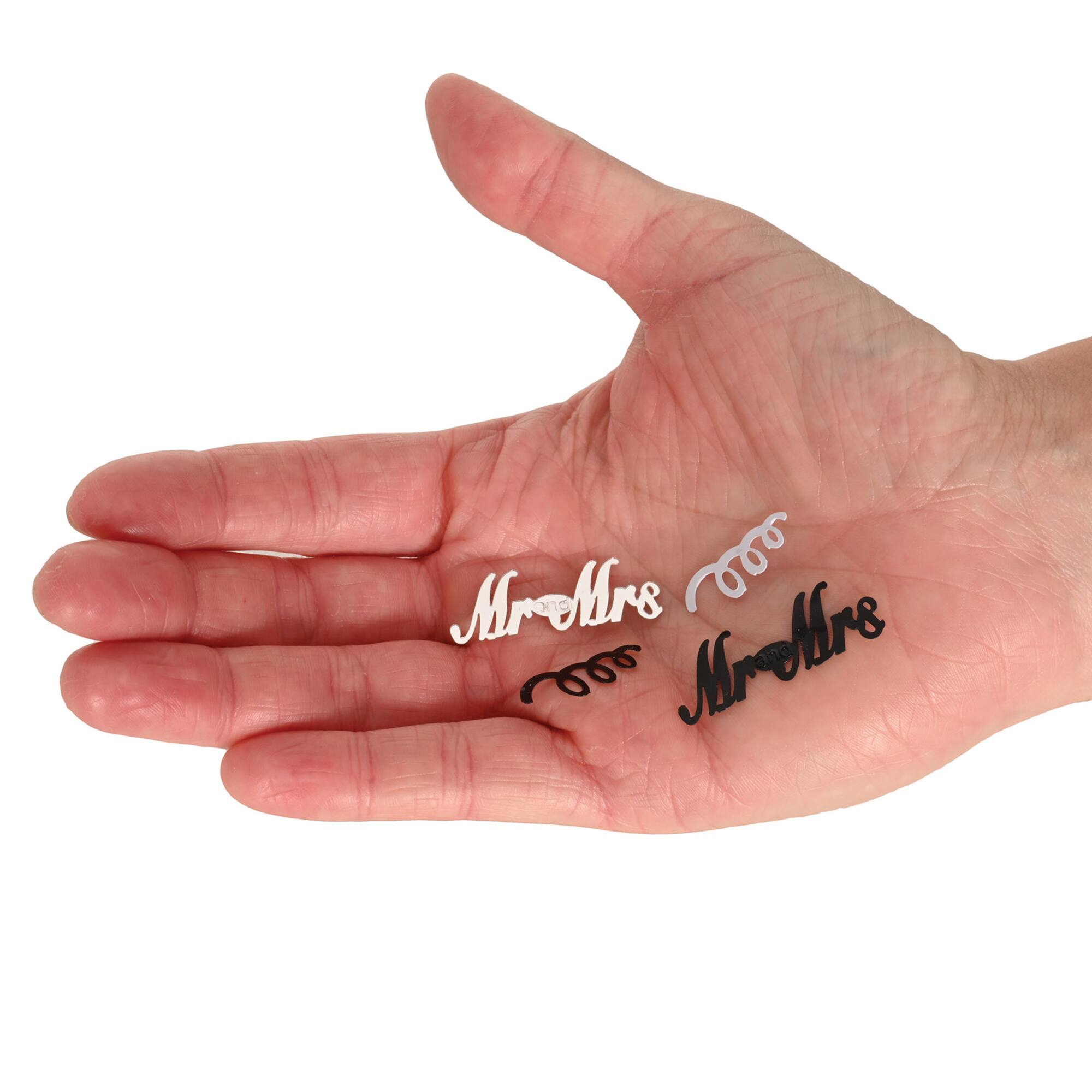Beistle 1/2oz. Mr & Mrs Confetti Packs, 3ct.